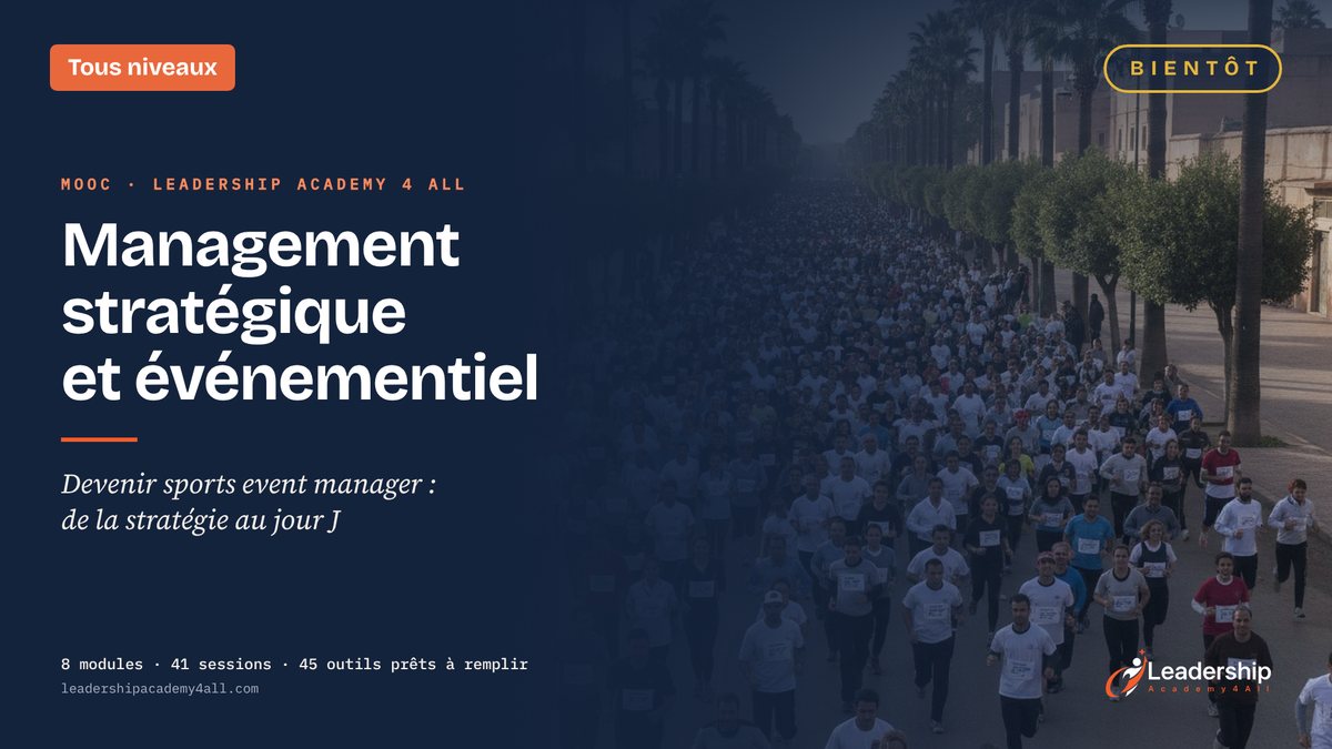 MOOC Management stratégique et événementiel du sport
